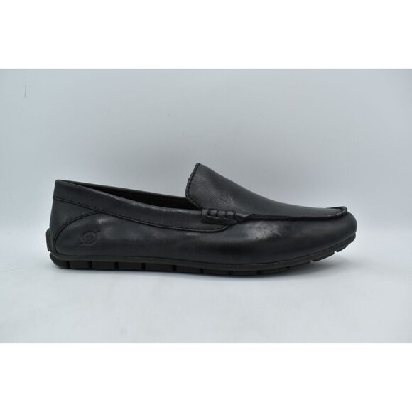 Born Mens Size 11 Liam‎ Black Full Grain Leather Slip On Driver Loafers Shoes main image 4